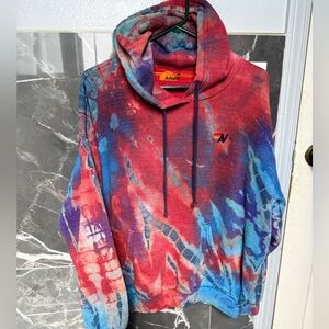 Aviator nation tie dye ninja hoodie